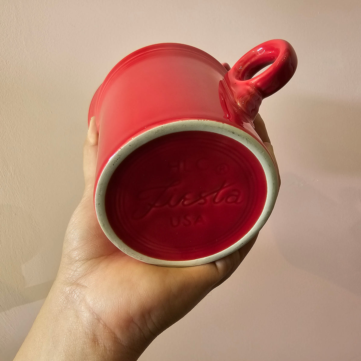 Cherry Red Fiesta Mug