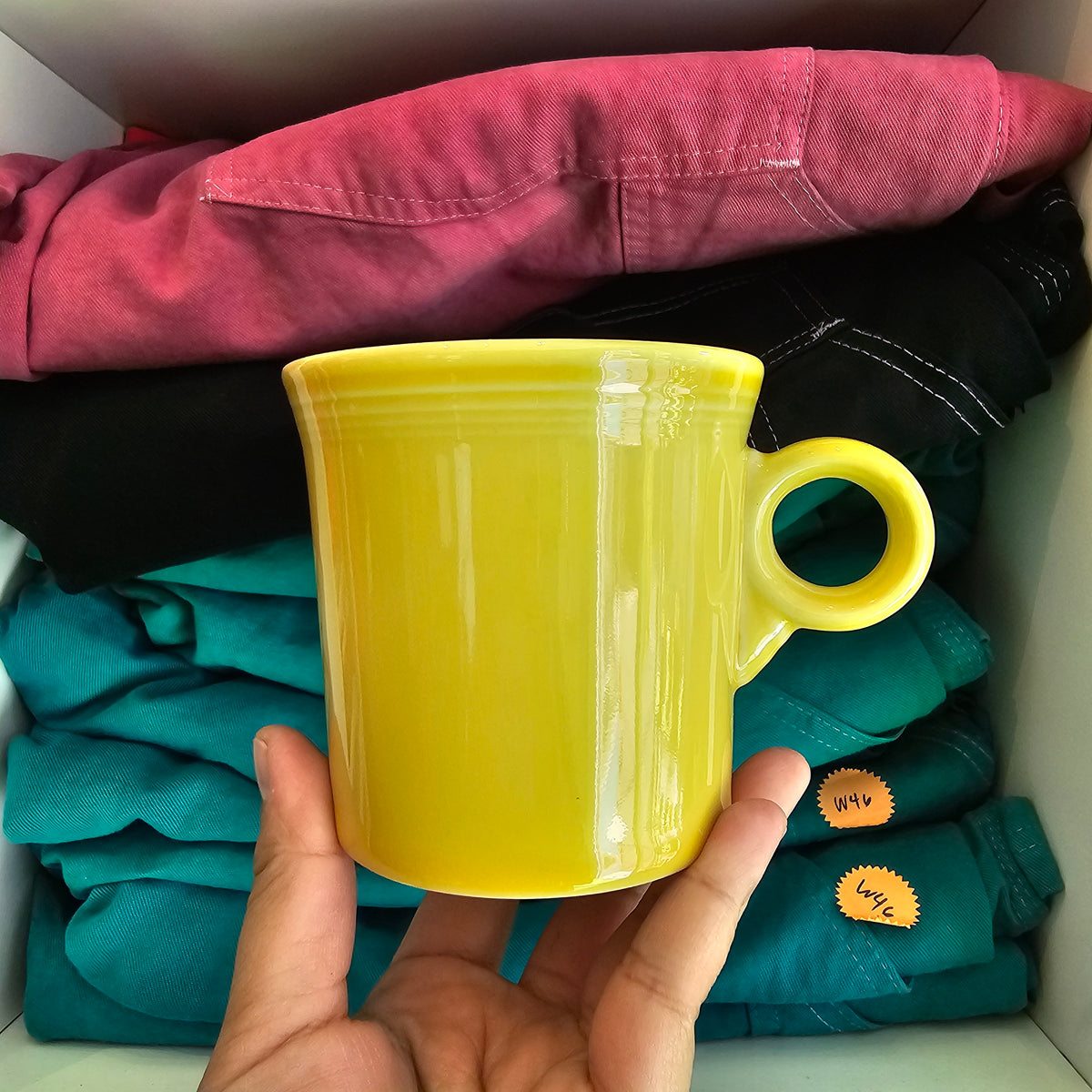 Lemon Yellow Fiesta Mug