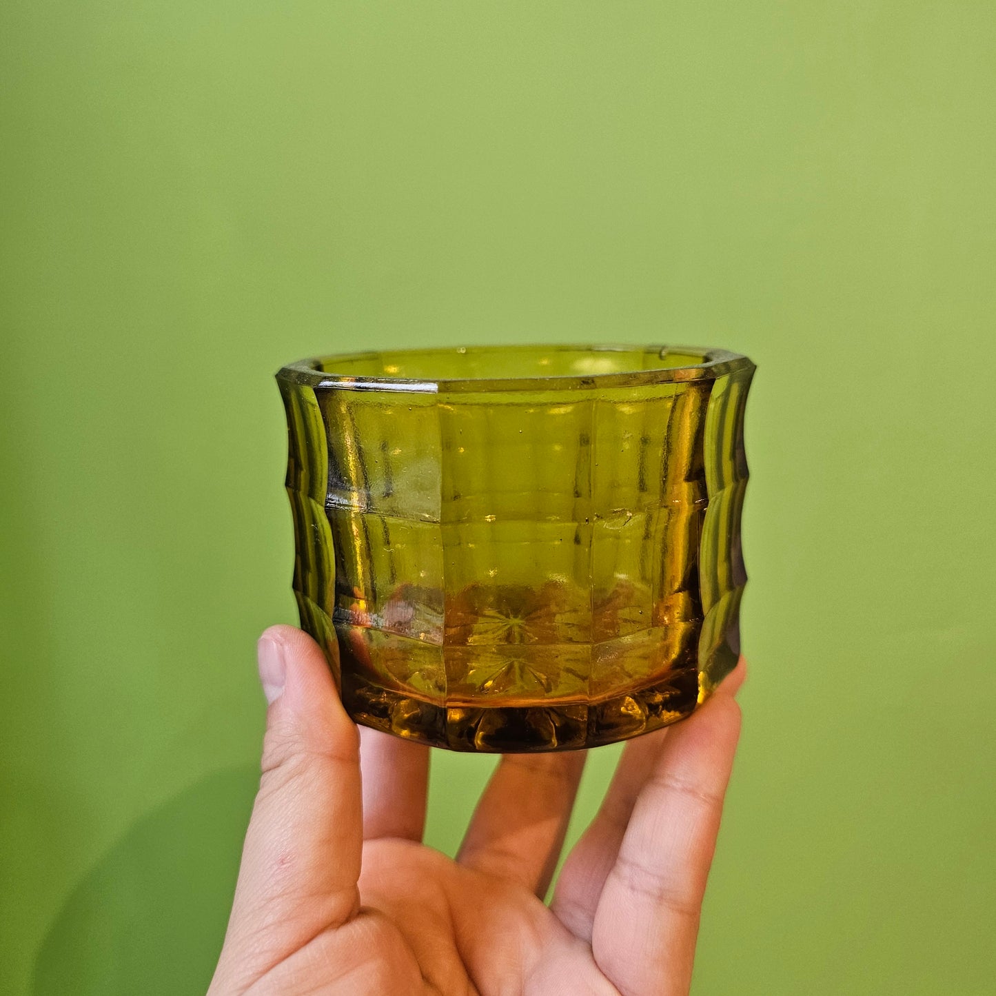 Vintage Amber Glass!