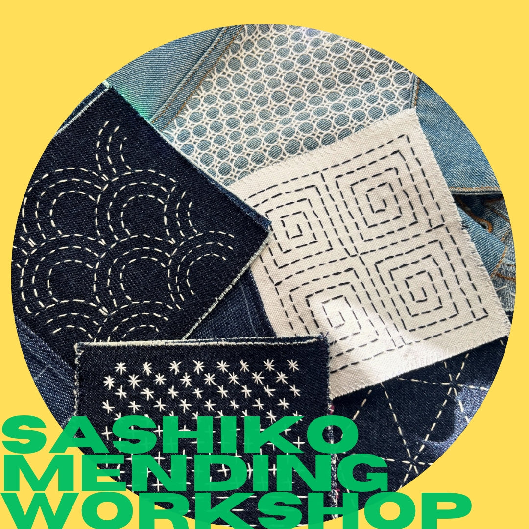 SASHIKO MENDING WORKSHOP ✨️ MAY 29TH 6:00 PM