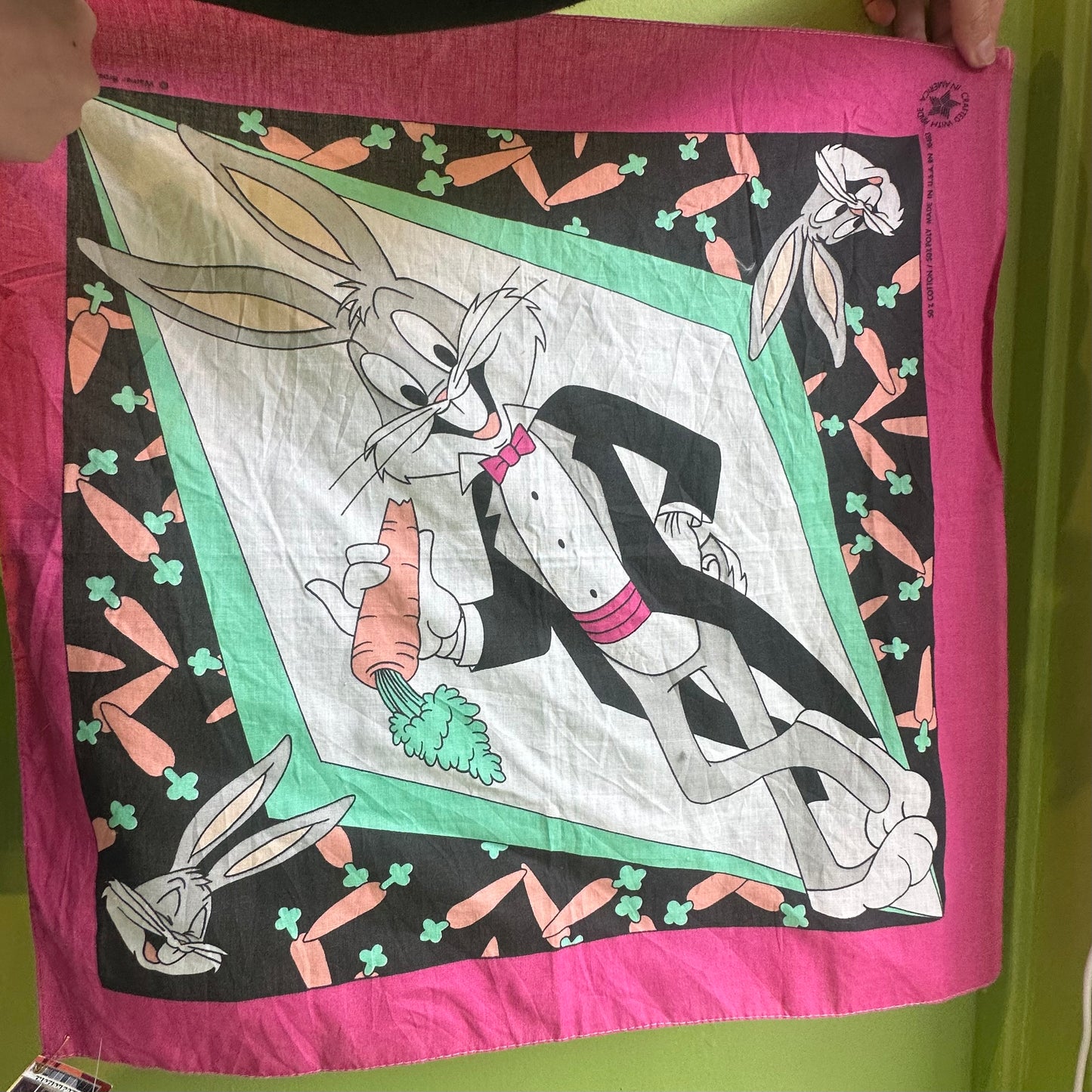 Vintage Bugs Bunny Scarf!