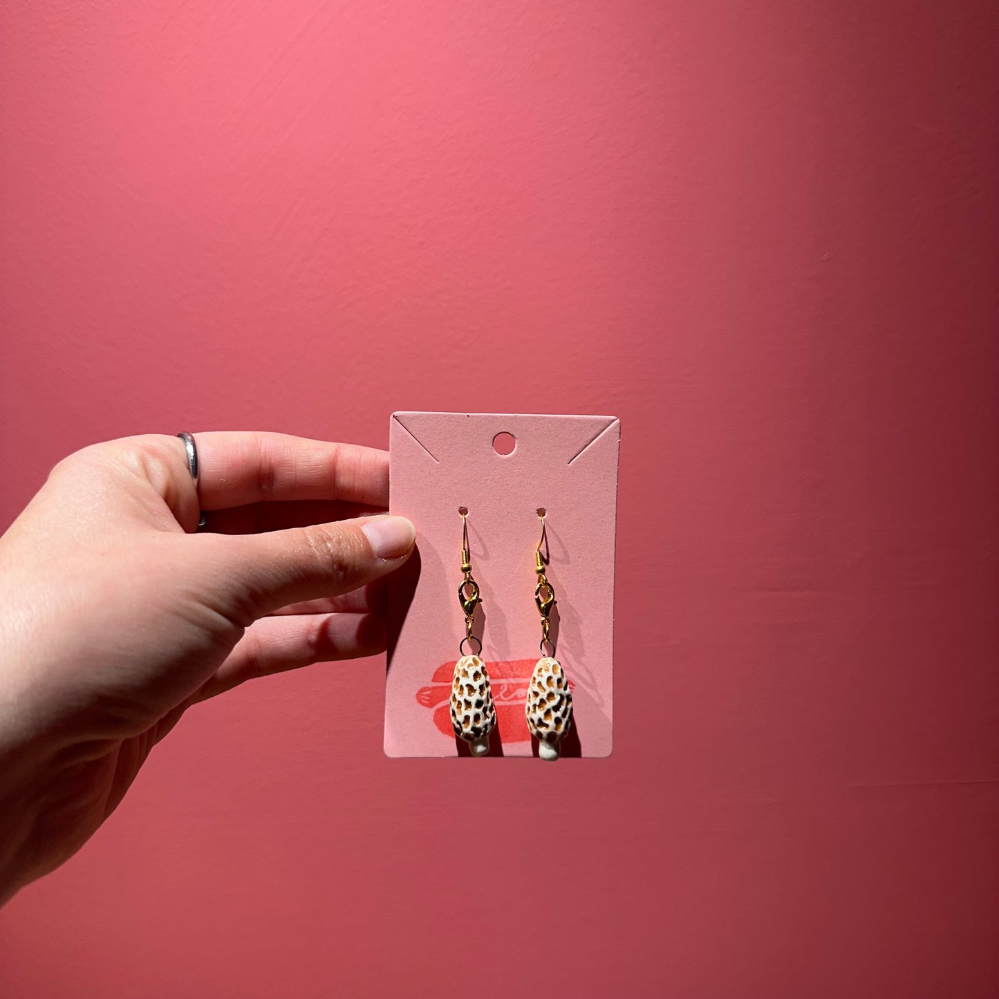 Chloe Made Earrings in “Mushy”