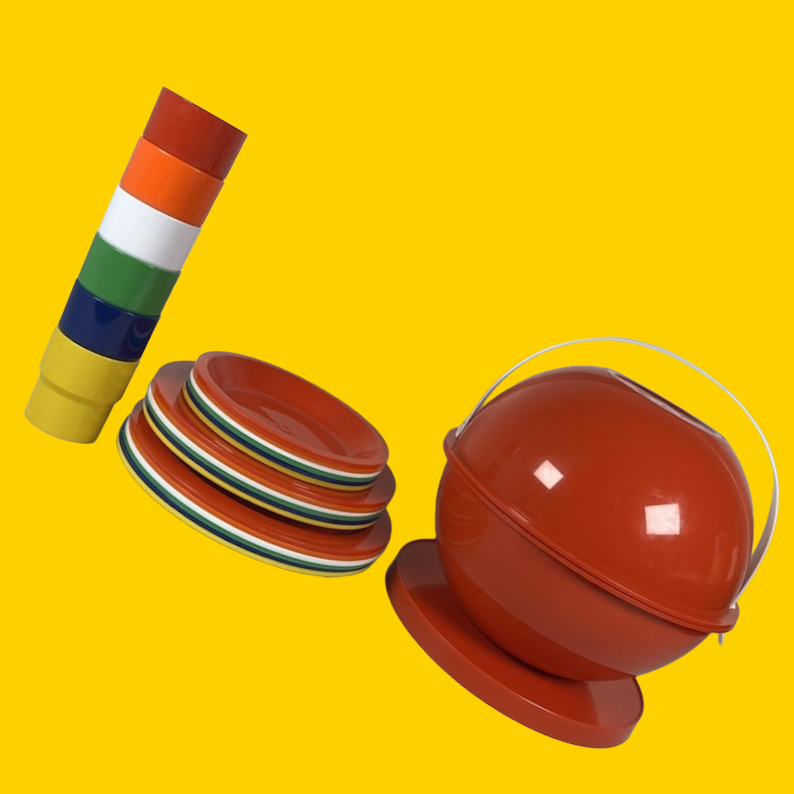 VINTAGE PICNIC BALL SET
