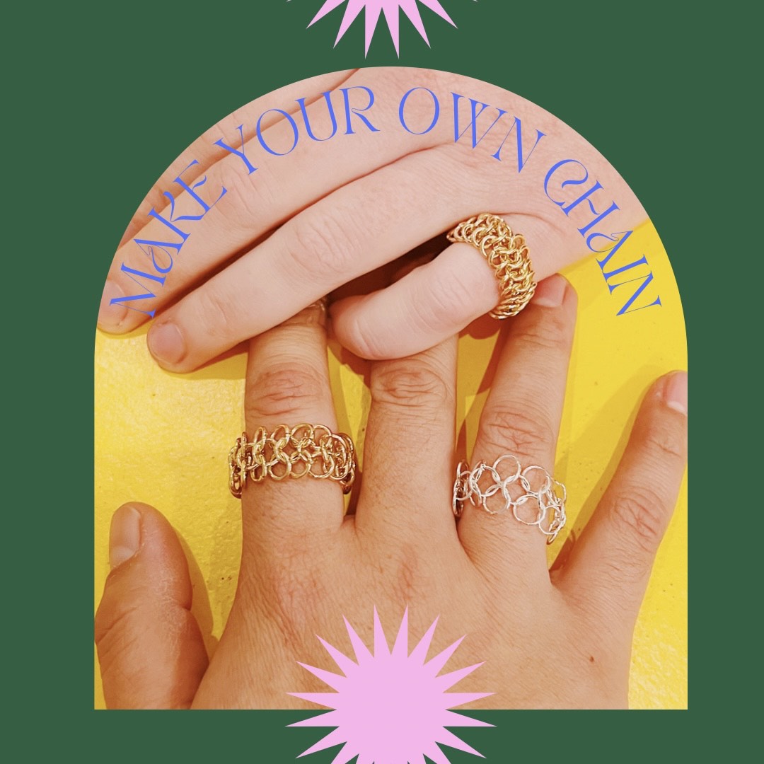 Make your own CHAIN ⛓ 1-2 hrs JANUARY 19TH 6:30 PM