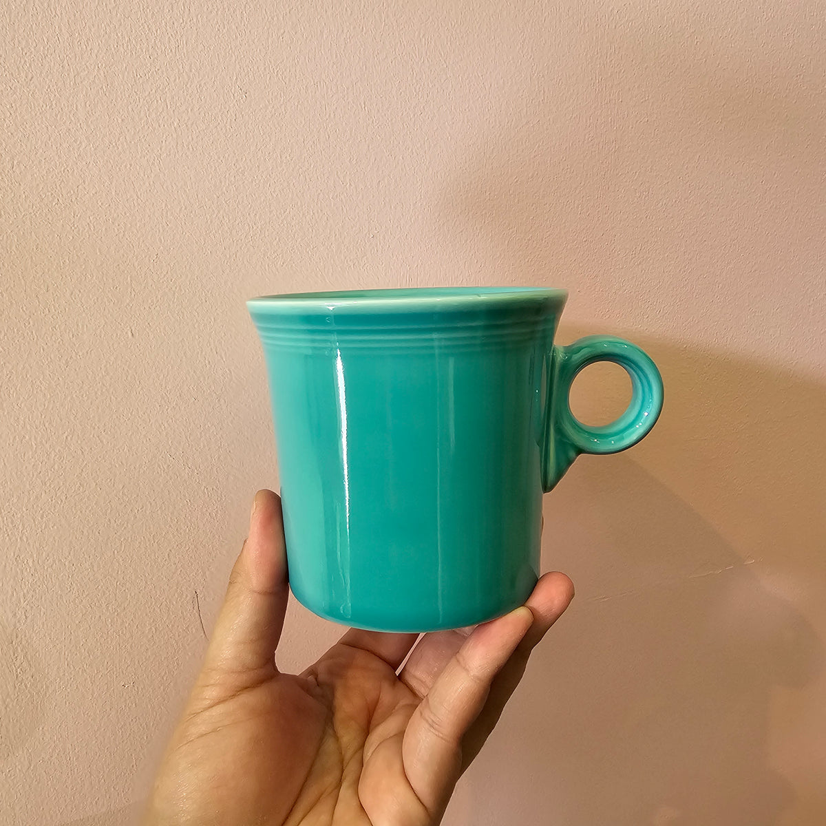 Aqua Teal Blue Green Fiesta Mug