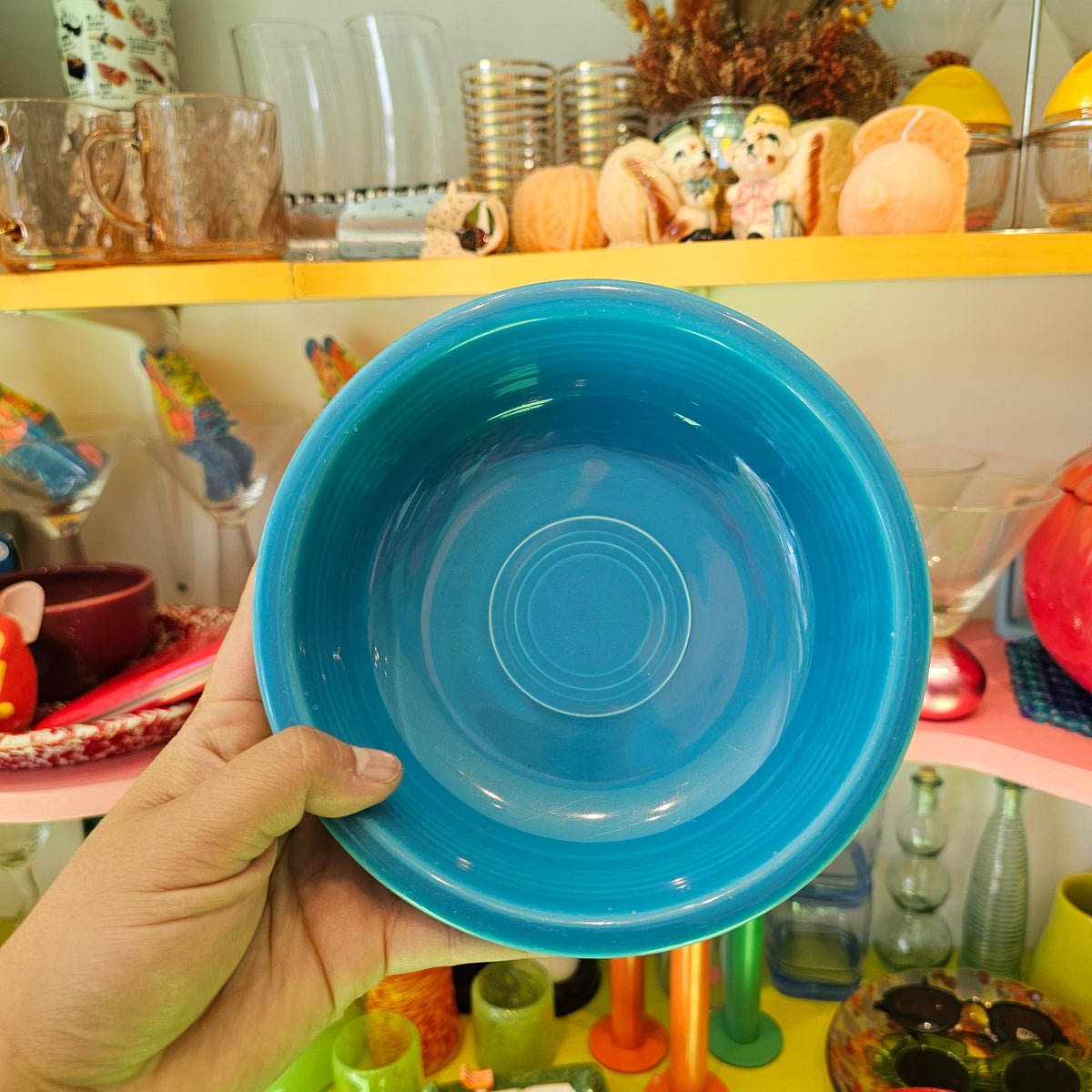 Ocean Blue Vintage Fiestaware Bowl cereal fiesta