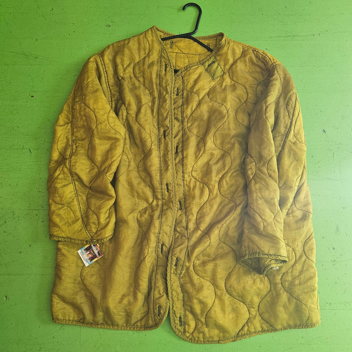 CHARTREUSE Oversized Military Liner Jacket