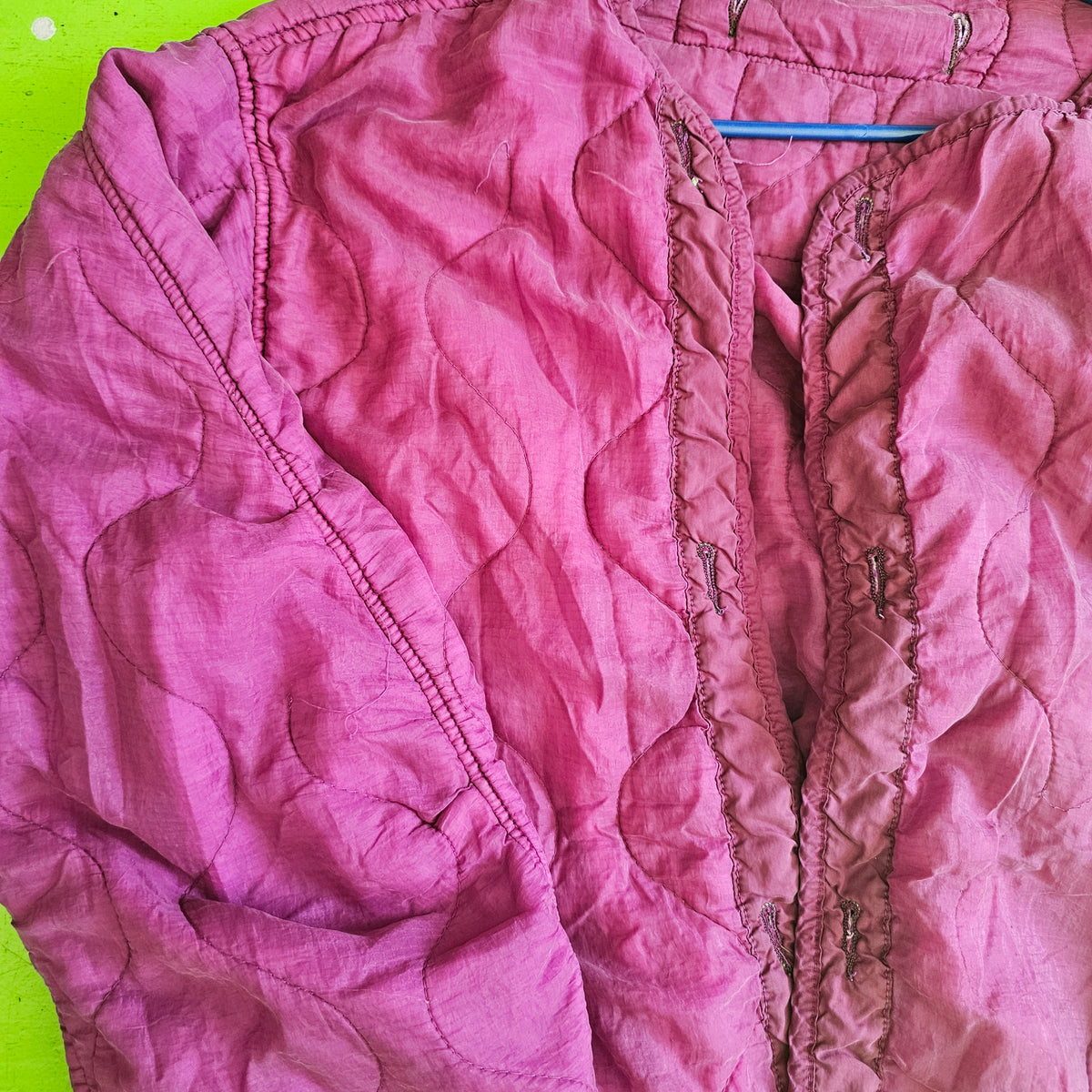 ORCHID PLUM Oversized Military Liner Jacket 2XL XXL XL