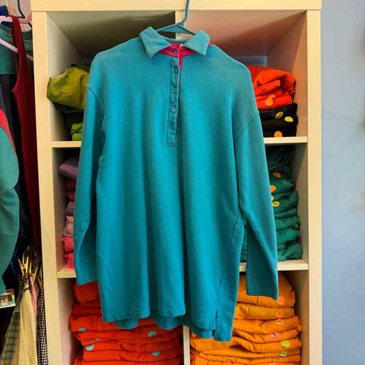 VIBRANT TURQUOISE ASR LONG SLEEVE SHIRT