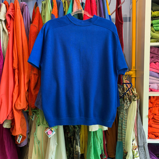ELECTRIC BLUE CASUALWEAR BLOUSE