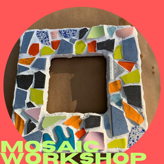 MOSAIC WORKSHOP 🟡🟢🔴 APRIL 26TH 11AM▪︎ 2/3 HOURS