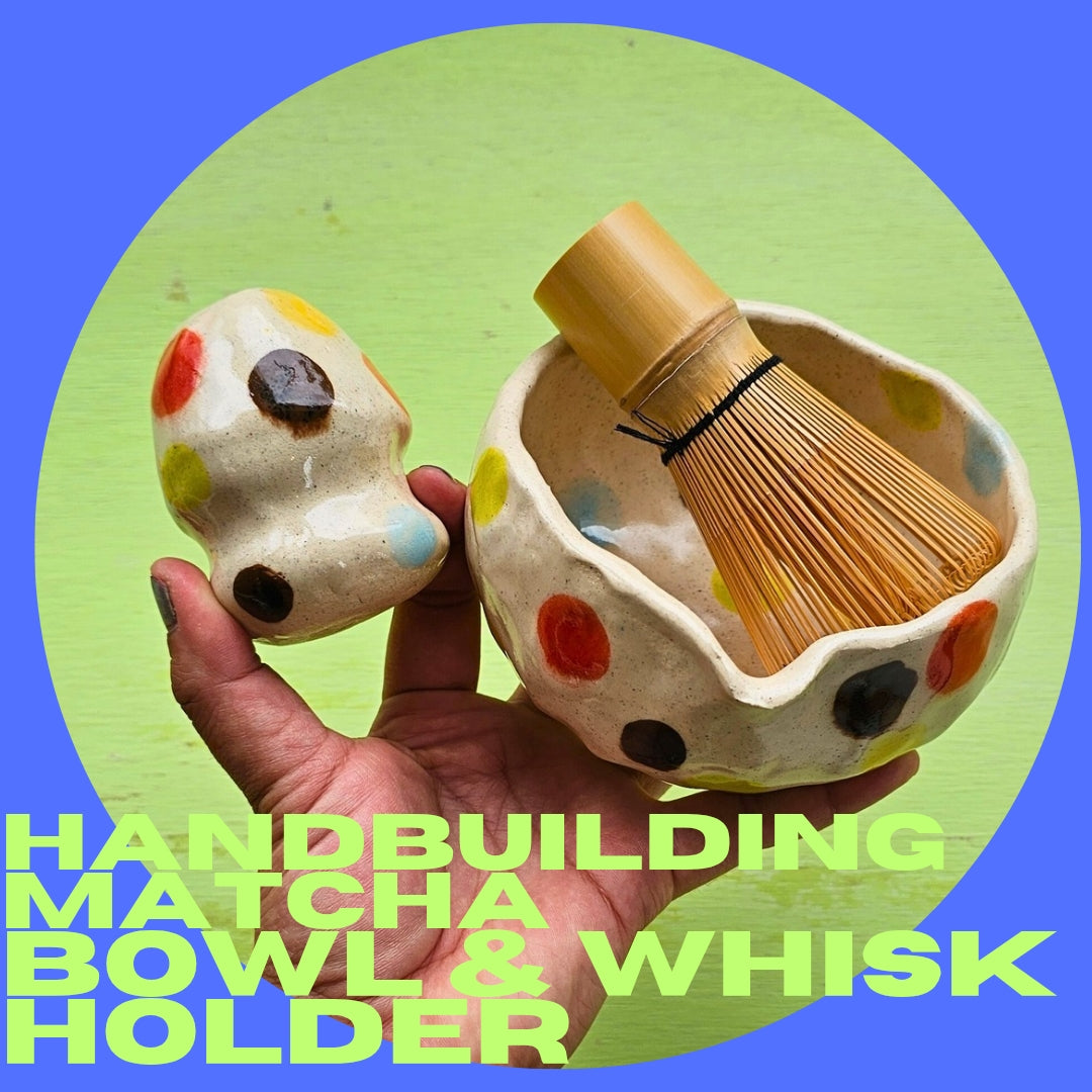 Make your own MATCHA BOWL & WHISK HOLDER 🍵 2 HRS JANUARY 28TH 6:30PM