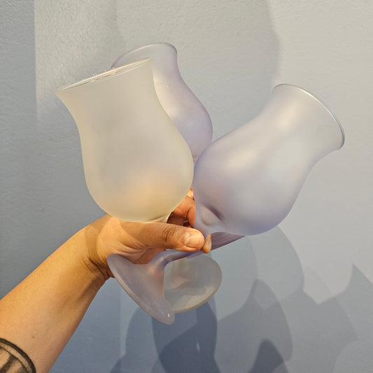 Frosted Glass Set (2)!