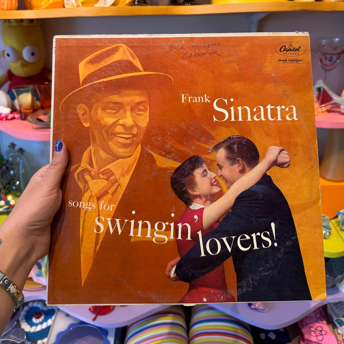 “Songs for Swinging Lovers” Frank Sinatra