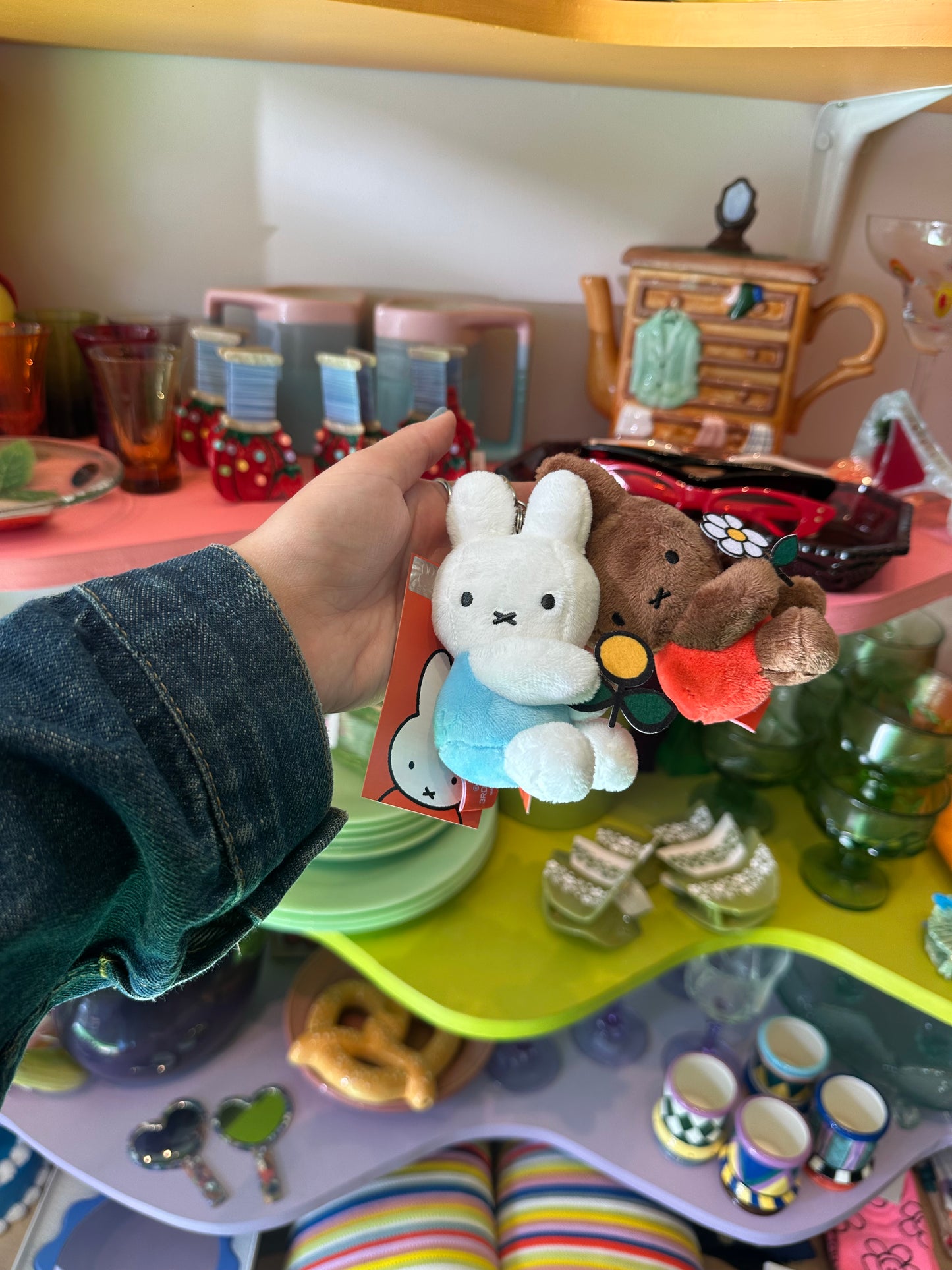 MIFFY KEYCHAIN IN YELLOW!