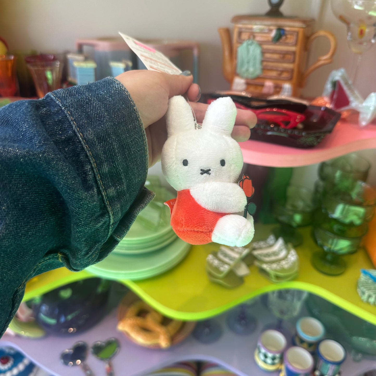 MIFFY KEYCHAIN IN ORANGE!