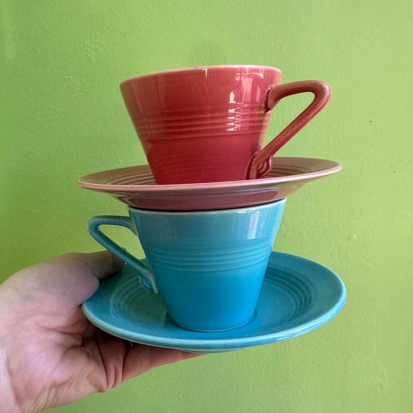 Flamingo & Sky Tea Set!