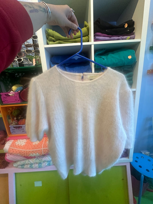 Vintage Puff Pink Sweater!