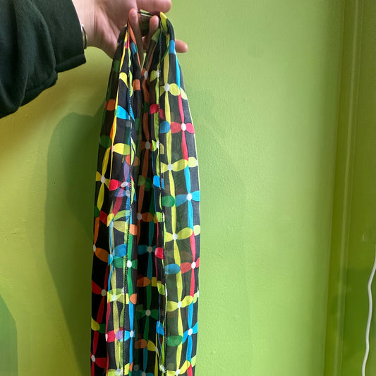 Colorful Patterned Scarf!
