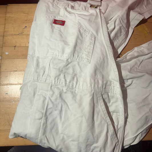 White Dickies Overalls!