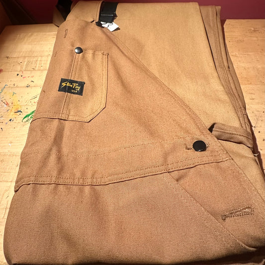 Brown Cargo Stan Rey Overalls!