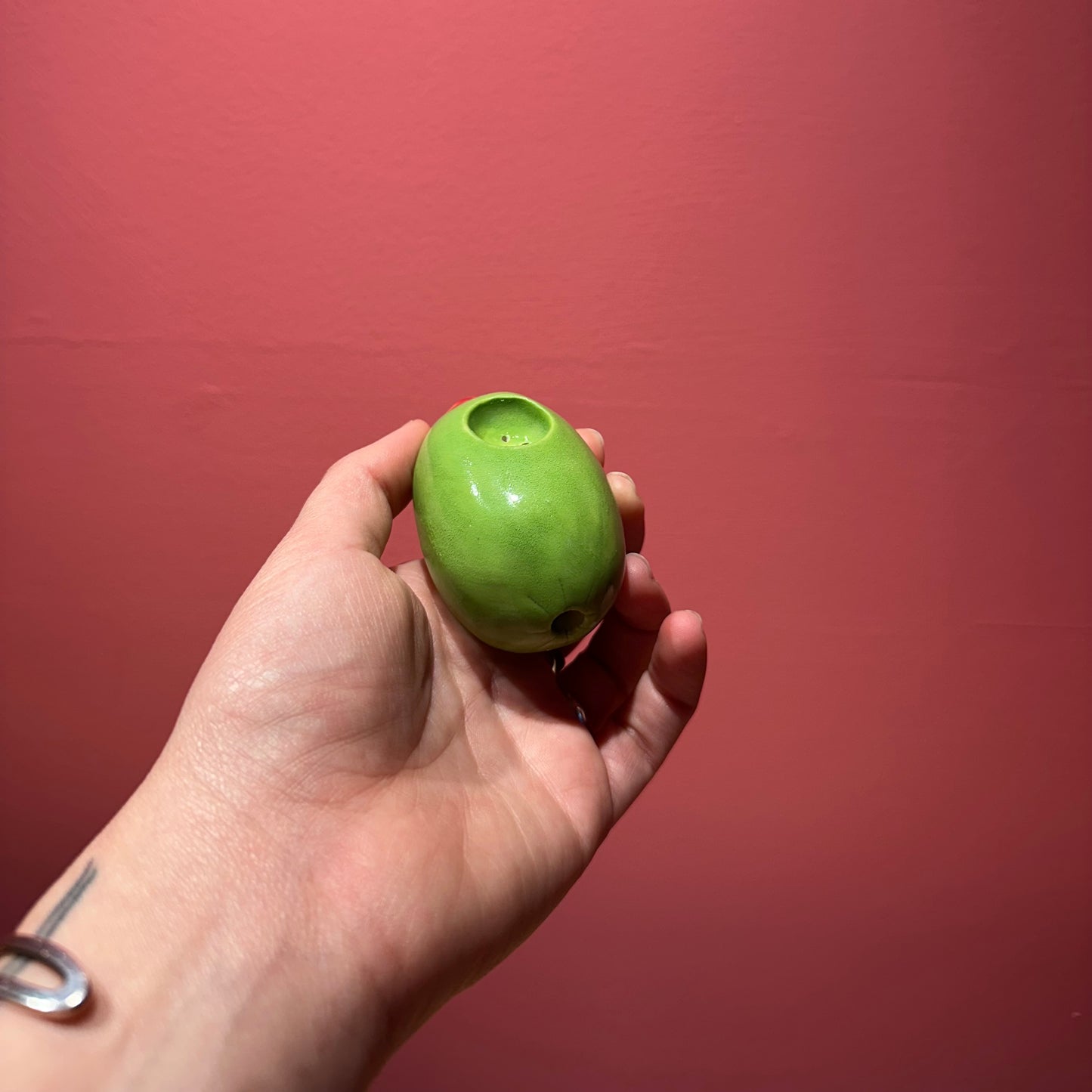 Chloe Made Hash Pipe in “Olive”