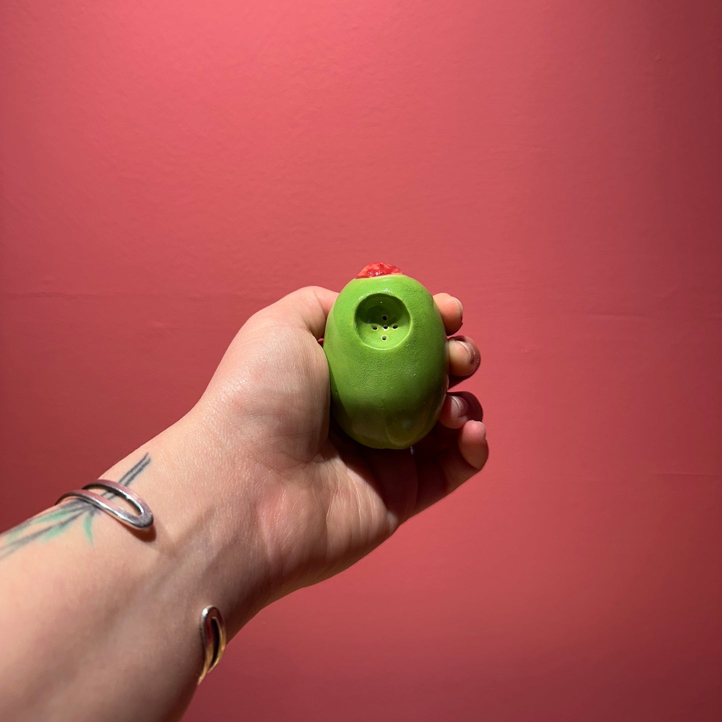 Chloe Made Hash Pipe in “Olive”