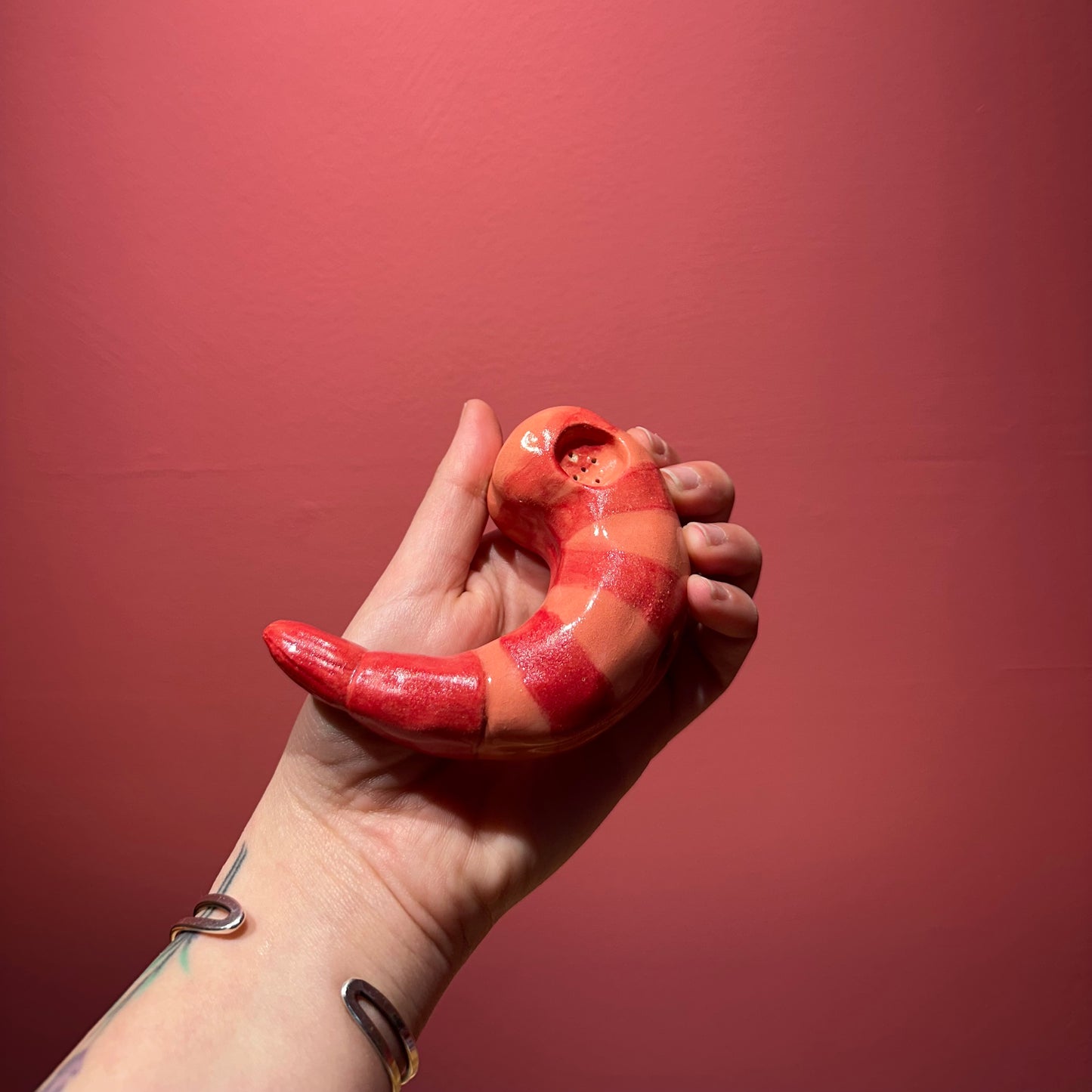 Chloe Made Hash Pipe in “Shrimp”