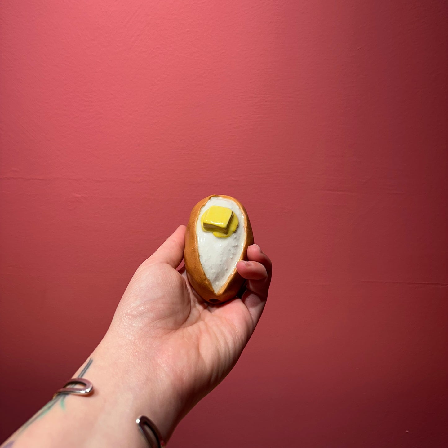 Chloe Made Hash Pipe in “Jacket Potato”