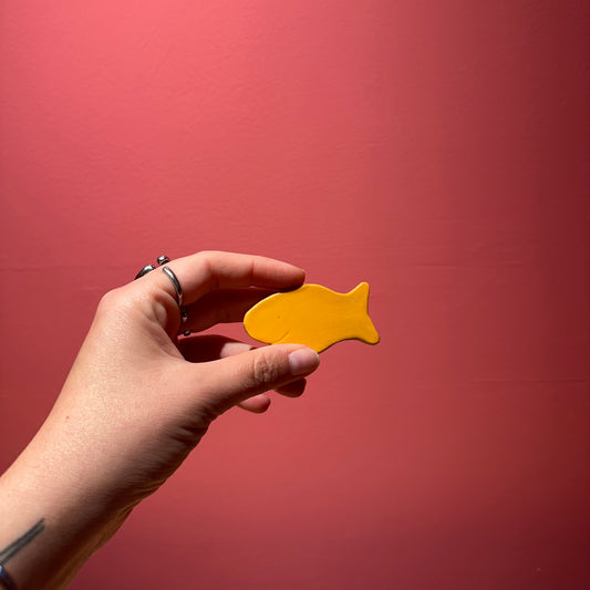 Chloe Made Hair Clip in “Snack That Smiles Back!”