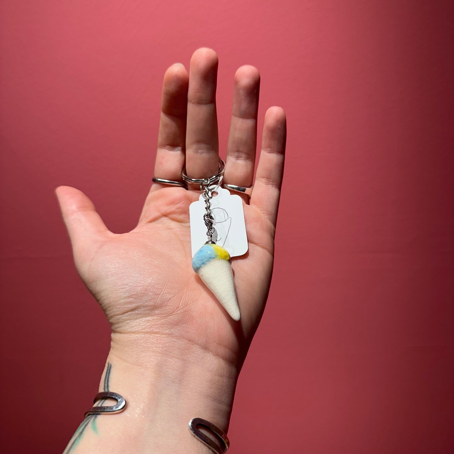 Chloe Made KeyChain in “Snow Cone”