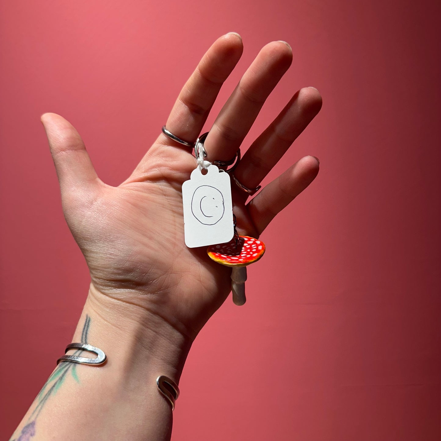 Chloe Made KeyChain in “Spotted Mushroom”