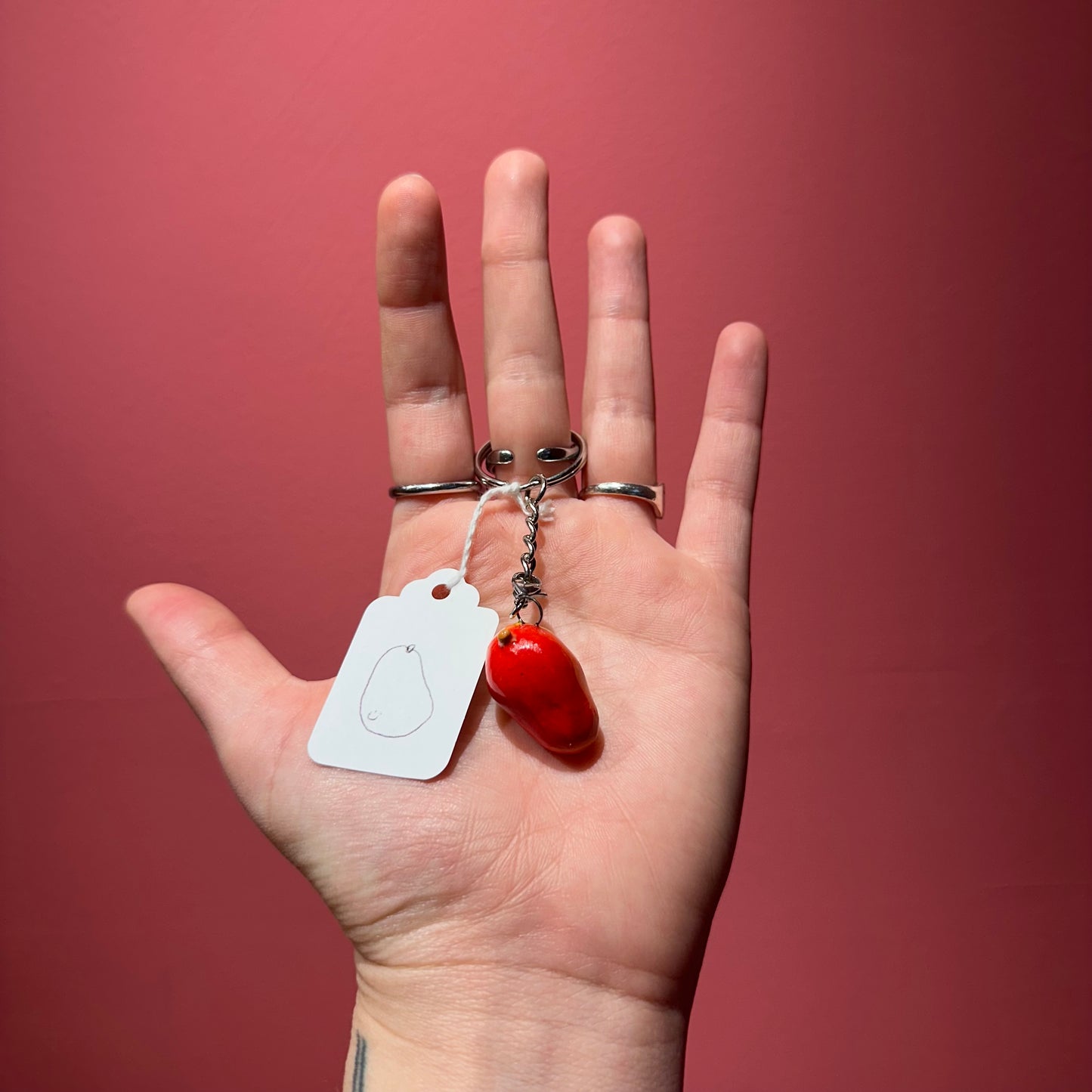 Chloe Made KeyChain in “Mango”