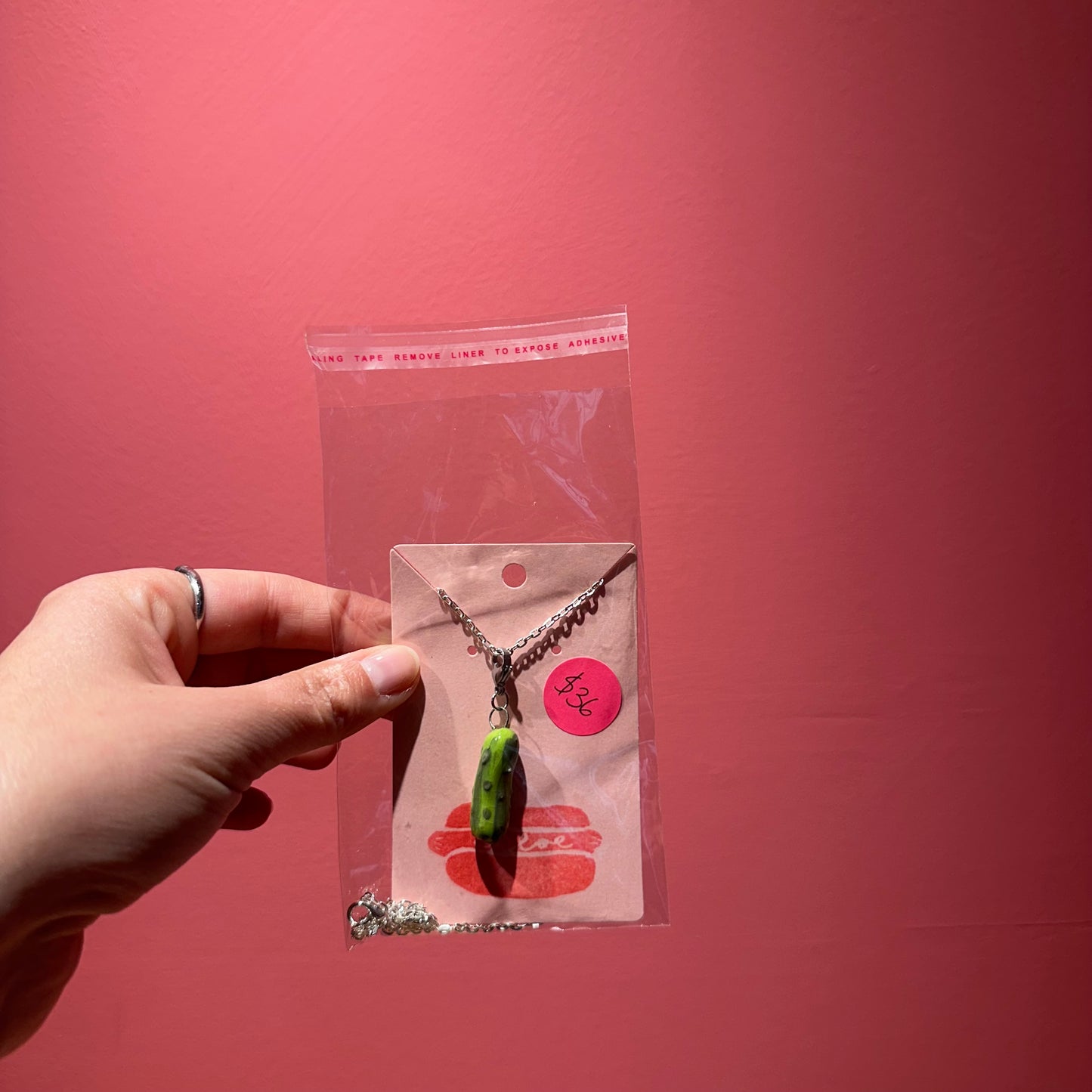 Chloe Made Necklace in “Pickles”