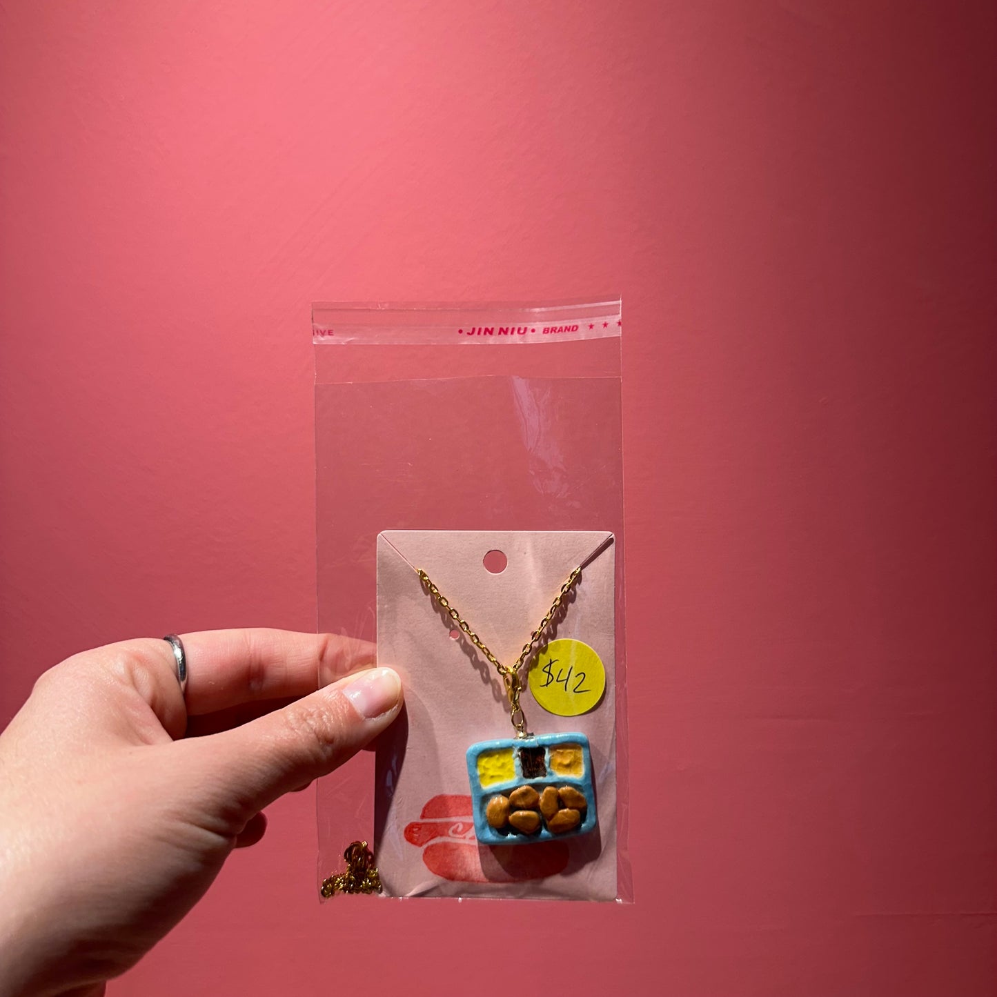 Chloe Made Necklace in “Kid Cuisine”