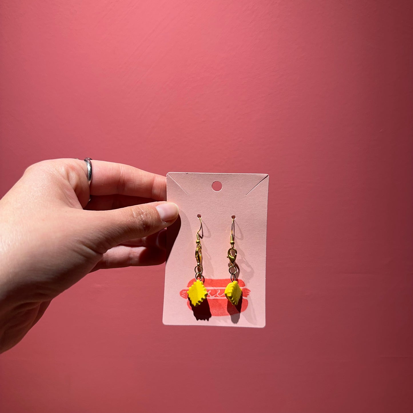 Chloe Made Earrings in “Ravioli”