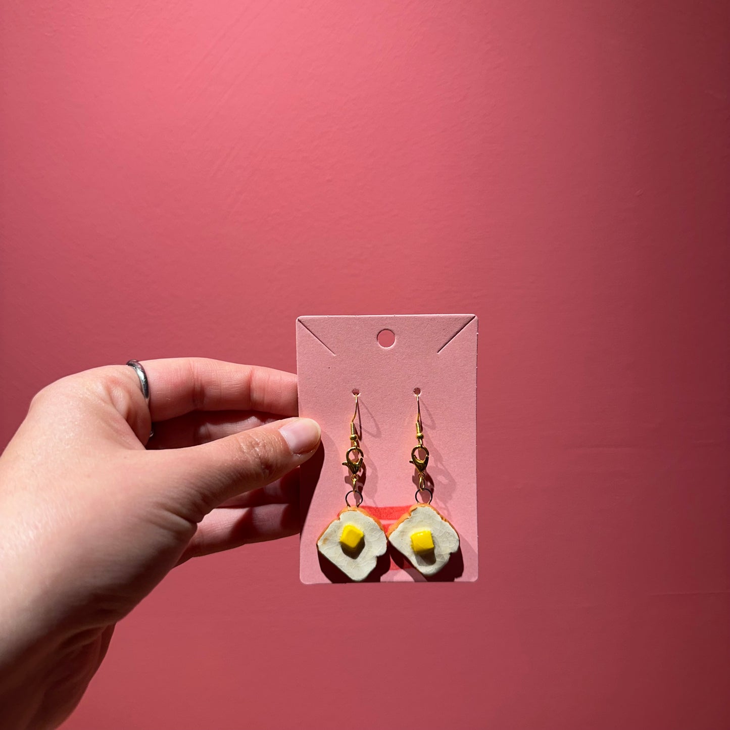 Chloe Made Earrings in “Butter Toast”
