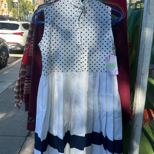 Chi Hai’s Vintage Sailor Style Mini dress