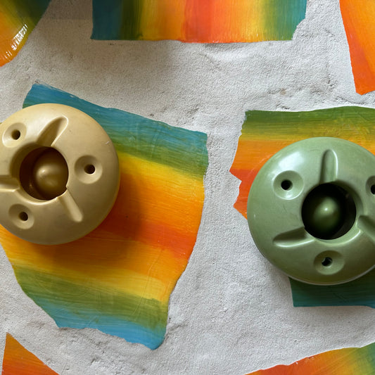 Space Age Vintage Ashtray in Sage!